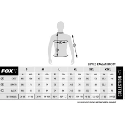 Fox Collection Lw Hoody - G/B - Vesten & truien - Xl