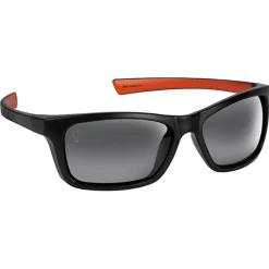 Fox Collection Wraps - Black/Orange - Grey Lense - Zonnebrillen - per stuk