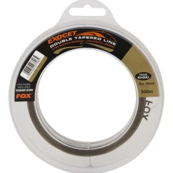 Fox Exocet Trans Khaki Double Tapered Line 0.33mm - 0.50mm X 300m - Nylon -