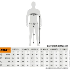 Fox Green Lw Waders - Waadpakken - 41