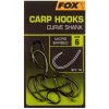 Fox Hooks - Curve Shank - Size 6 - Haken - Size 6