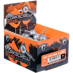 Fox Rage Corkscrew Round Jig Heads 20g X 25pc Bulk - Lood & gewichten - 20 g per stuk