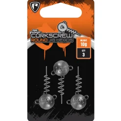 Fox Rage Corkscrew Round Jig Heads 5g X 3pc - Jig -