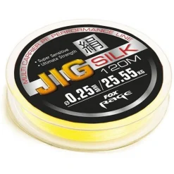 Fox Rage Jig Silk 025mm / 2555kg X 120m - Gevlochten lijn -