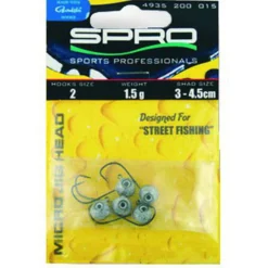 Fox Rage Micro Jigs Size 4  / 2g X 5 - Lood & gewichten - 5 stuks Size 4