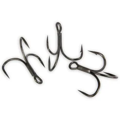 Fox Rage Predator Powerpoint X-Strong Trebles Semi-Barbed - Dreg - 8 stuks Size 4