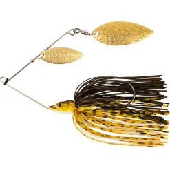 Fox Rage Spinnerbait 10g - Black & Gold - Spinner & Lepel -