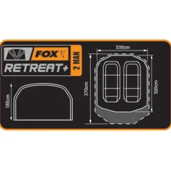 Fox Retreat+ Ripstop Ventec 2 Man Ext Wrap - Bivvy -