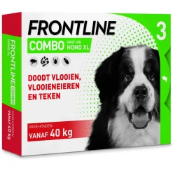 Frontline Combo Spot On 4 Xlarge Hond Xlarge - Anti vlooien en tekenmiddel
