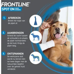 Frontline Frontline Spot-On Hond M - Apotheek - 1.34 ml 3 pip 10-20 Kg M