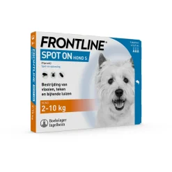 Frontline Frontline Spot-On Hond S - Apotheek - 0.67 ml 3 pip 2-10 Kg S