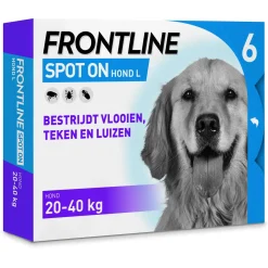 Frontline Spot On 3 Large Hond Large - Anti vlooien en tekenmiddel