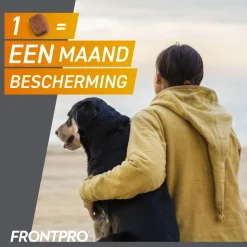 Frontpro Hond - Anti vlooien en tekenmiddel - ><noscript><img width=