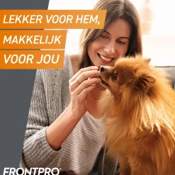 Frontpro Hond - Anti vlooien en tekenmiddel - 3 tab ><noscript><img width=