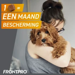 Frontpro Hond - Anti vlooien en tekenmiddel - ><noscript><img width=
