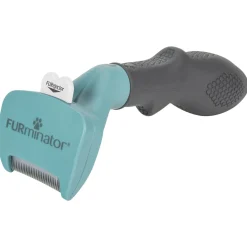 Furminator Cat Undercoat Tool - Short Hair - Kattenvachtkam - Turquoise Small