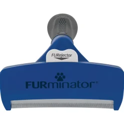 Furminator Hond Kort Haar - Hondenvachtkam - Blauw Large