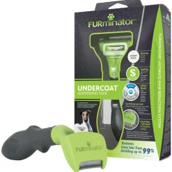 Furminator Hond Kort Haar - Hondenvachtkam - Groen Small