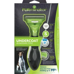 Furminator Hond Kort Haar - Hondenvachtkam - Groen Small