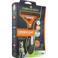 Furminator Hond Kort Haar - Hondenvachtkam - Oranje Medium