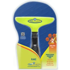 Furminator Roskam - Hondenvachtkam - Zwart Groen per stuk