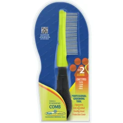 Furminator Vachtkam - Hondenvachtkam - Zwart Groen Small