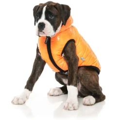 Fuzzyard Aeon Hoodie Oranje - Hondenkleding