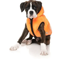 Fuzzyard Aeon Hoodie Oranje - Hondenkleding