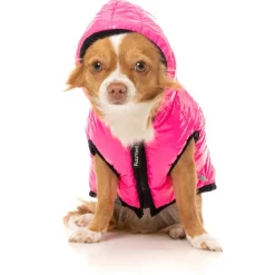 Fuzzyard Aeon Hoodie Pink - Hondenkleding