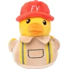 Fuzzyard Duck Firequacker - Hondenspeelgoed - 1 stuk
