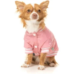 Fuzzyard Fastball Jacket Pink - Hondenkleding