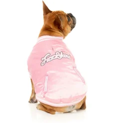 Fuzzyard Fastball Jacket Pink - Hondenkleding