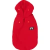 Fuzzyard Honden Hoodie Flash - Hondenkleding - Rood Size 6