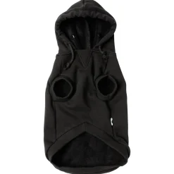 Fuzzyard Honden Hoodie Flash - Hondenkleding - Zwart Size 1