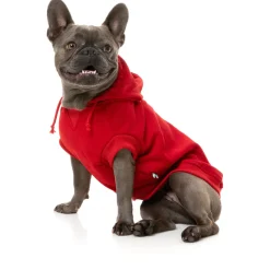 Fuzzyard Honden Hoodie Flash - Hondenkleding - Rood Size 4
