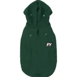 Fuzzyard Honden Hoodie Flash - Hondenkleding - Groen Size 2