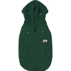Fuzzyard Honden Hoodie Flash - Hondenkleding - Groen Size 3