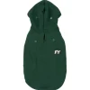 Fuzzyard Honden Hoodie Flash - Hondenkleding - Groen Size 1