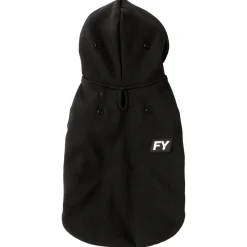Fuzzyard Honden Hoodie Flash - Hondenkleding - Zwart Size 6