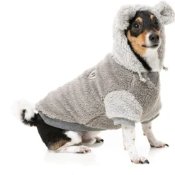 Fuzzyard Honden Hoodie Winnie - Hondenkleding - Grijs Size 6