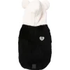 Fuzzyard Honden Hoodie Winnie Panda - Hondenkleding - Zwart Wit Size 5