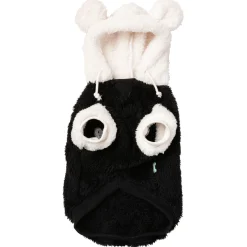 Fuzzyard Honden Hoodie Winnie Panda - Hondenkleding - Zwart Wit Size 4