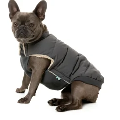 Fuzzyard Hondenjas Essential Puffer - Hondenkleding - Zwart Size 5