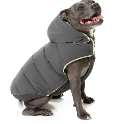 Fuzzyard Hondenjas Essential Puffer - Hondenkleding - Zwart Size 2