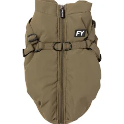 Fuzzyard Hondenjas Flash - Hondenkleding - Kaki Size 5