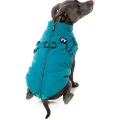 Fuzzyard Hondenjas Flash - Hondenkleding - Teal Size 3