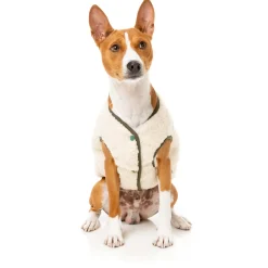 Fuzzyard Hondenjas Nara - Hondenkleding - Beige Size 6