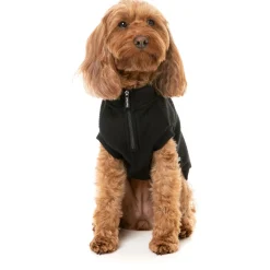 Fuzzyard Hondensweater Cambridge - Hondenkleding - Zwart Size 6