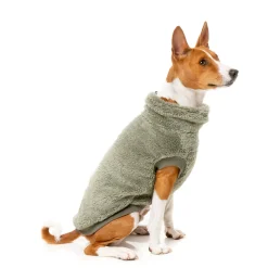 Fuzzyard Hondentrui Turtle Teddy - Hondenkleding - Olijfgroen Size 3