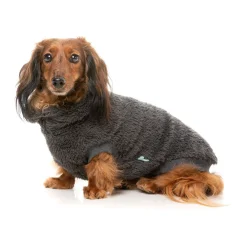 Fuzzyard Hondentrui Turtle Teddy - Hondenkleding - Zwart Size 5